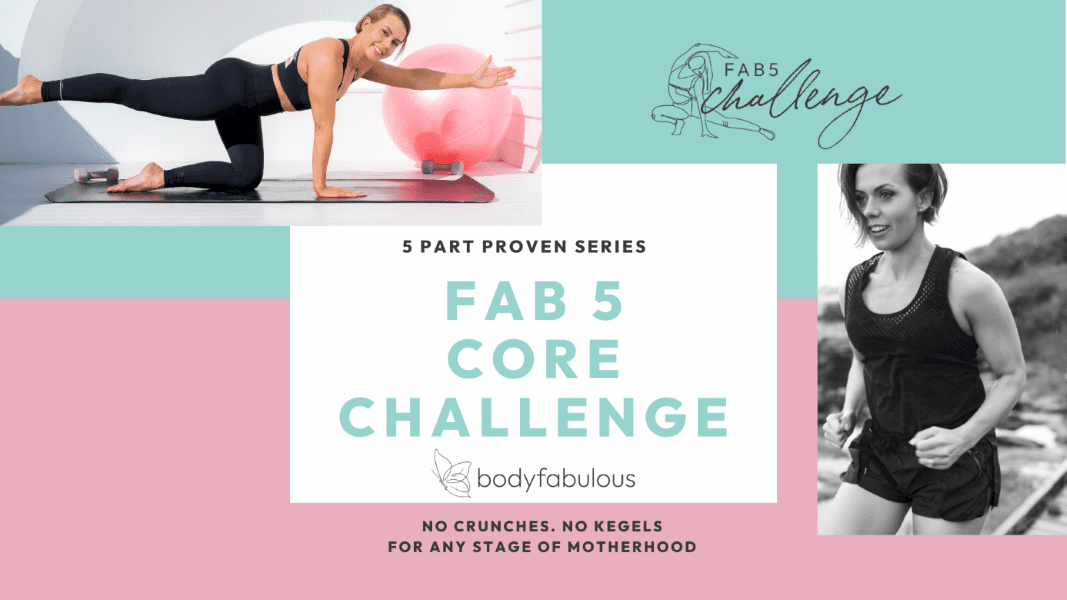 5 minute a day core training, modern core training, core restore, lose the belly bulge, perimenopause fitness, deep core fitness