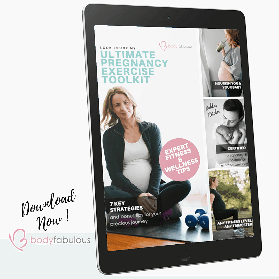 pregnancy_exercise_tool_kit, pregnancy modifications, pregnancy exercise tips, free pregnancy exercise guide, pregnancy trainer, brisbane pregnancy trainer