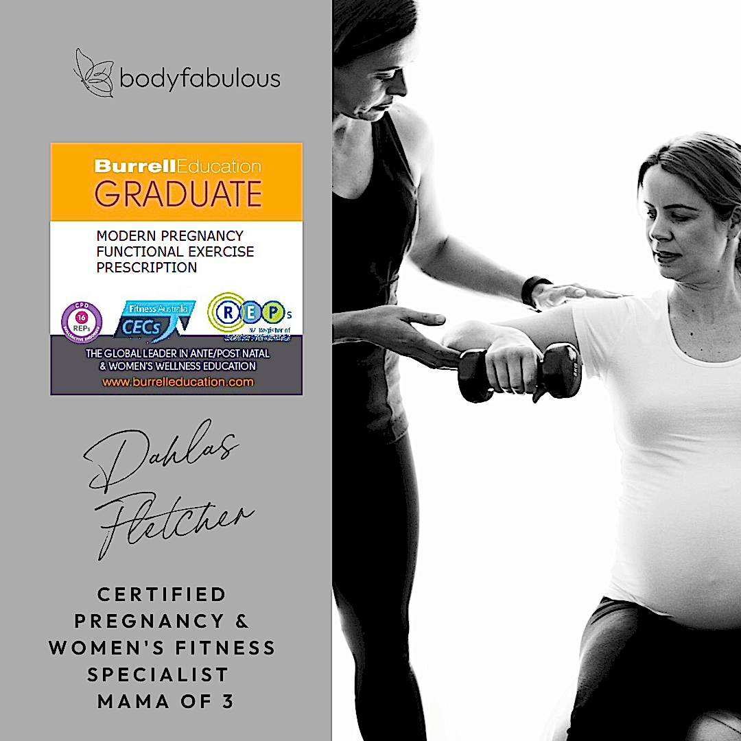 Dahlas0fletcher-certified-pregnancy-womens-fitness-specialist-australia